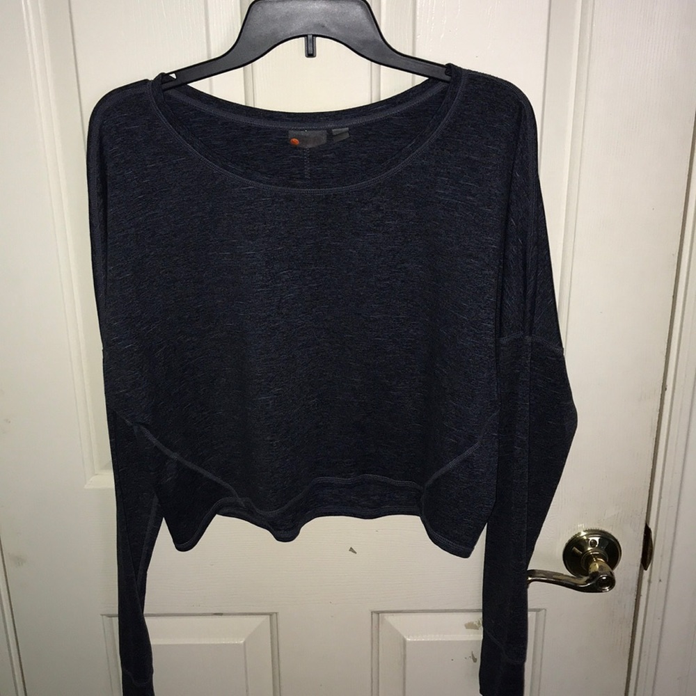 Crop Long Sleeve Top